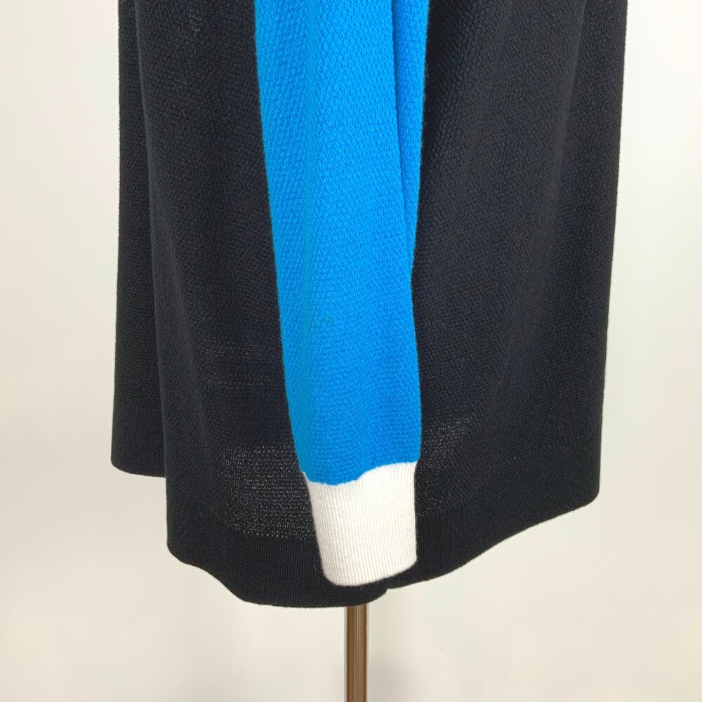 Planet by Lauren G Color Block Crew Neck Knit Sweater Sz OS - Picture 10 of 16